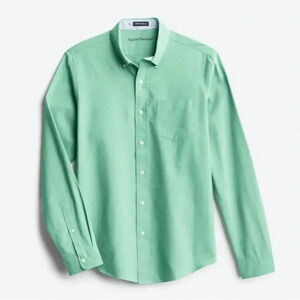 Tailor Vintage XL Green Button Up Shirt